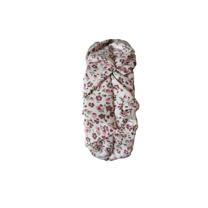 Floral Chiffon Headband - Kofi Kreations