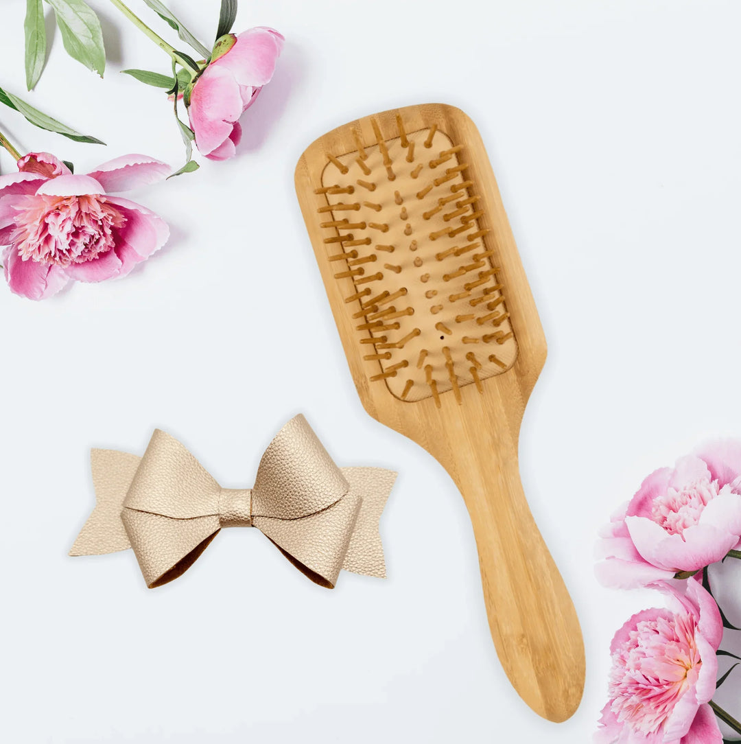 Gold Persephone Hair Bow - Kofi Kreations
