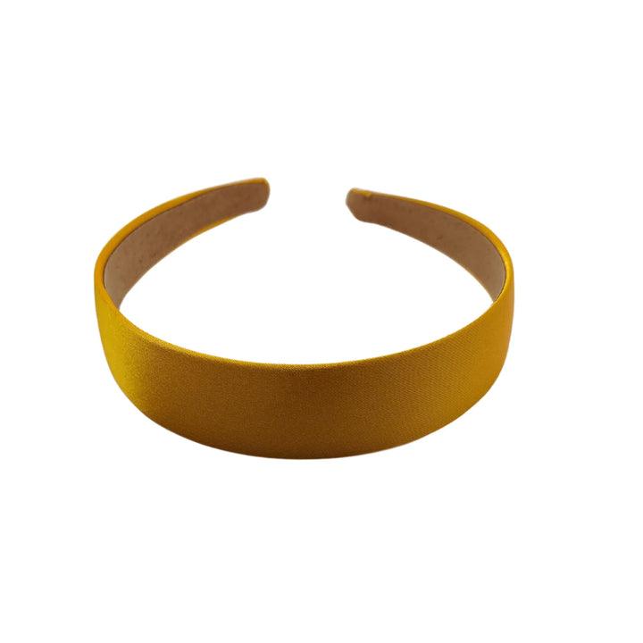Gold Satin Headband - Kofi Kreations