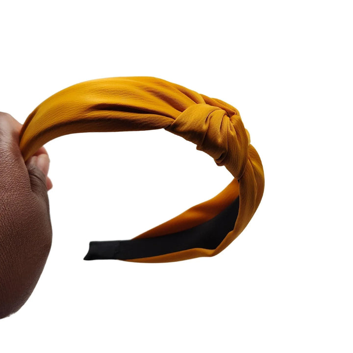 Gold Top Knot Headband - Kofi Kreations