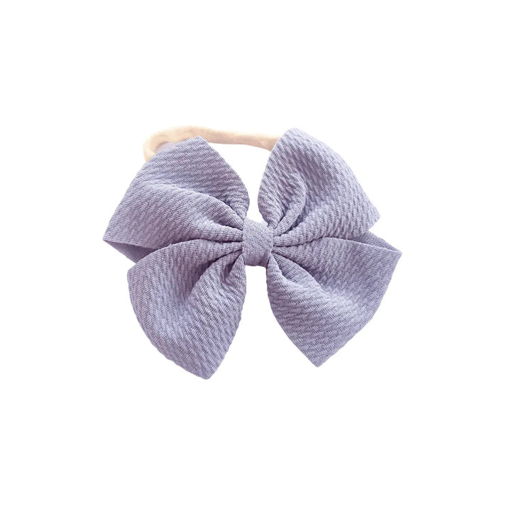 Gray Pinwheel Headband - Kofi Kreations