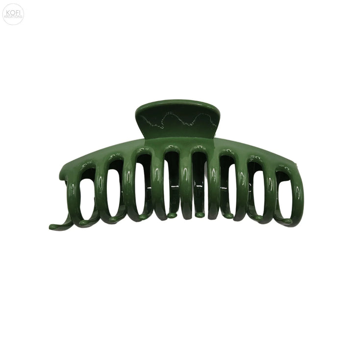 Green Hair Claw Clip - Kofi Kreations