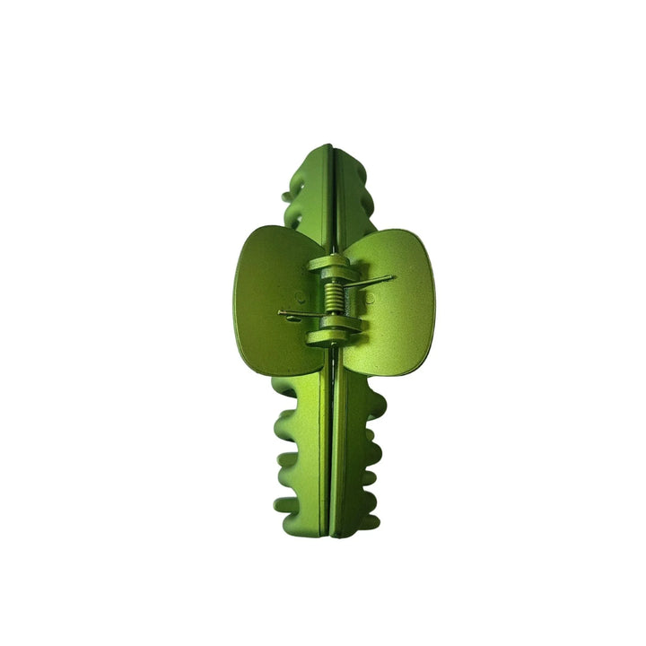 Green Matte Hair Claw Clip - Kofi Kreations