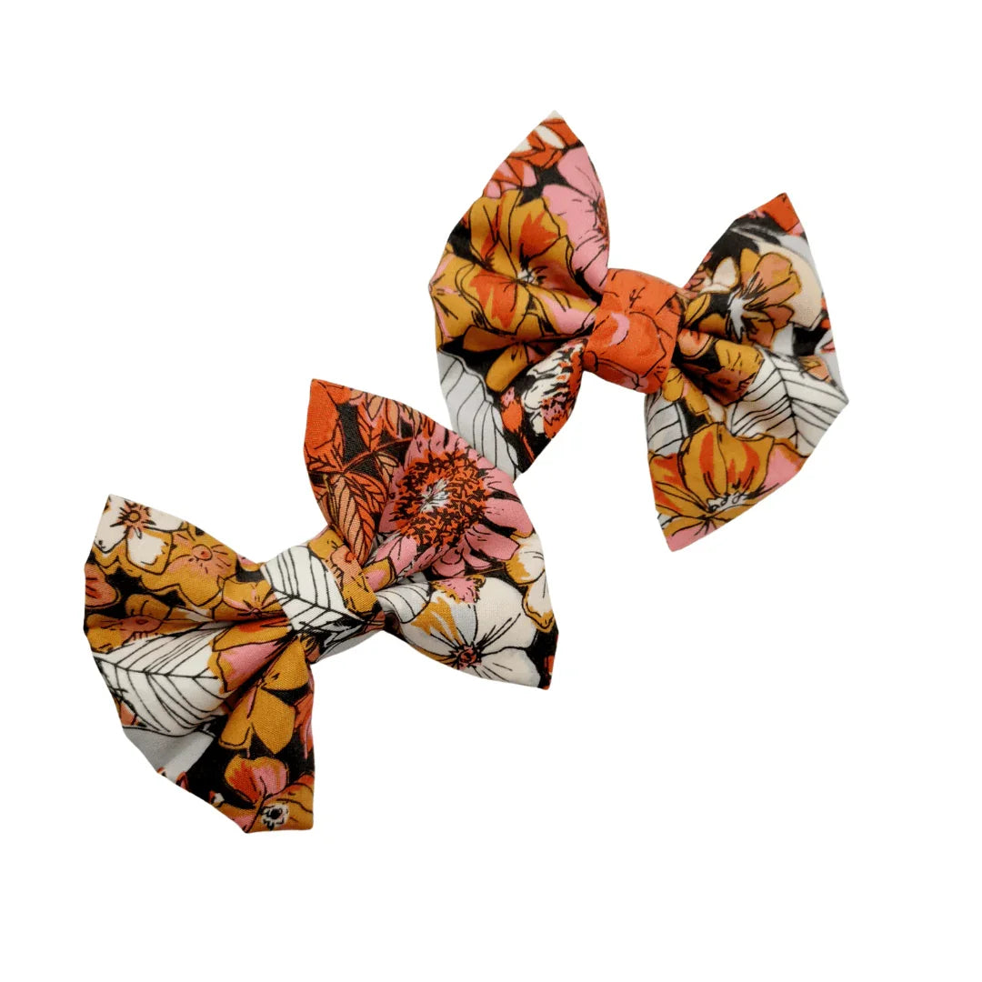 Harvest Hair Bow Clips - Kofi Kreations