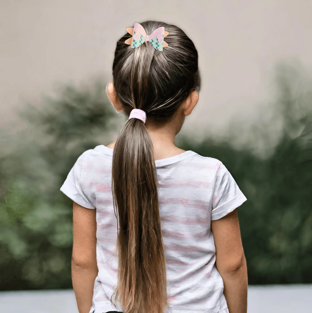 Ice Cream Sprinkles Hair Bow - Kofi Kreations