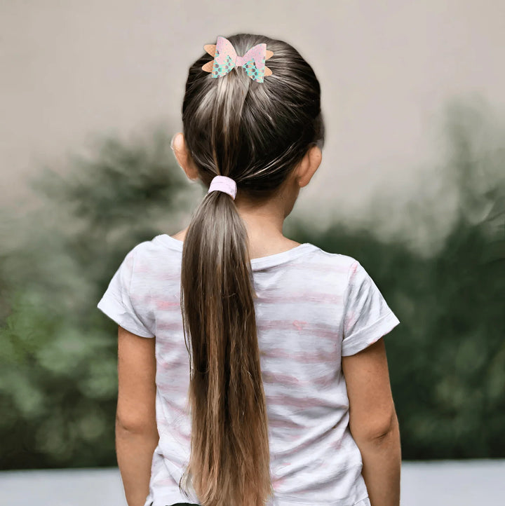 Ice Cream Sprinkles Hair Bow - Kofi Kreations