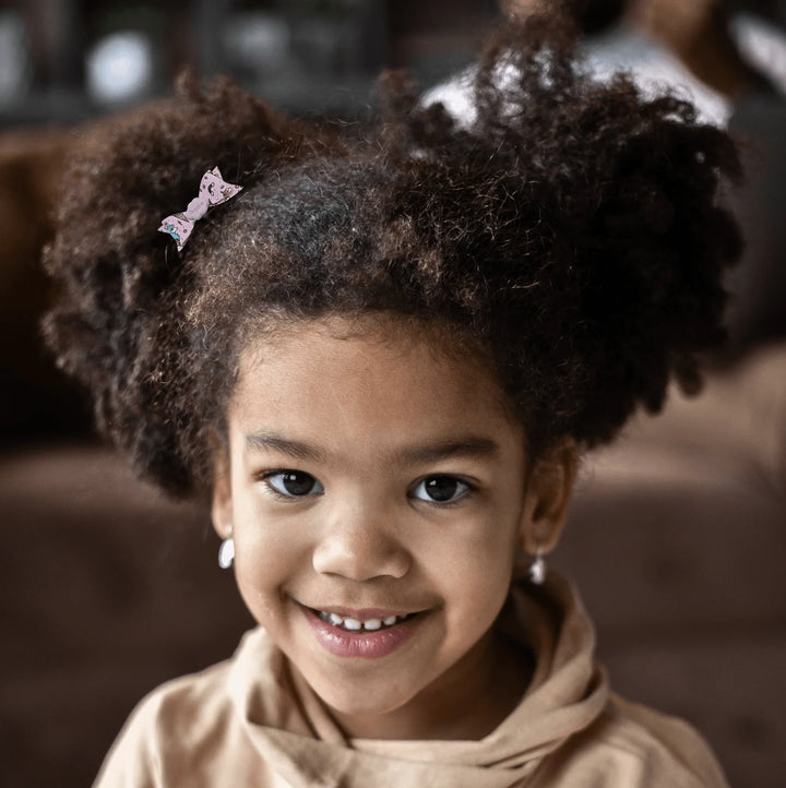 Lavender Unicorn Hair Bows - Kofi Kreations