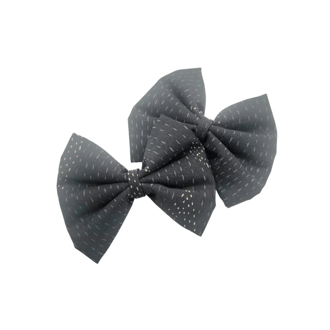 Moon Hair Bow Clips - Kofi Kreations