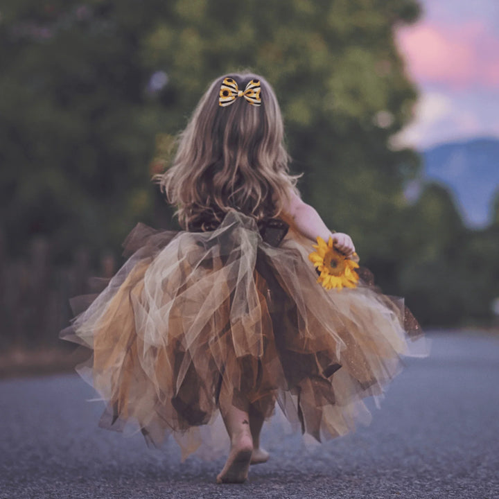 Sunflower Pinch Hair Bow