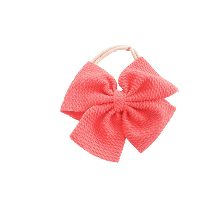 Orange Pinwheel Headband - Kofi Kreations