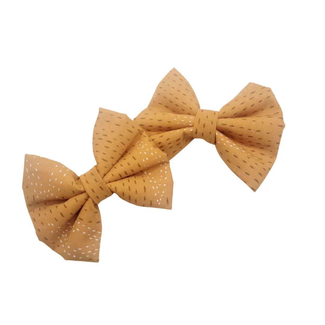 Crisp Hair Bow Clips - Kofi Kreations