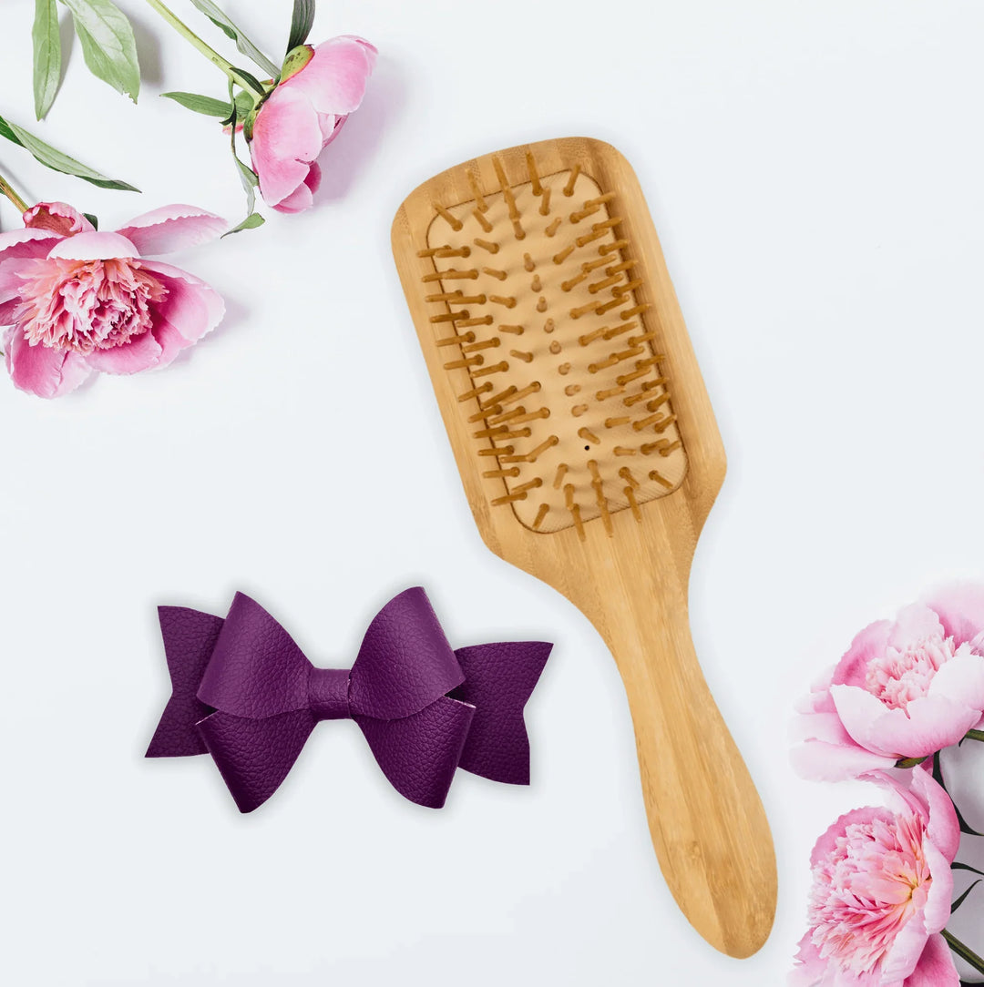 Purple Persephone Hair Bow - Kofi Kreations