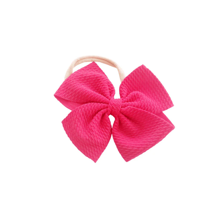 Red Pinwheel Headband - Kofi Kreations