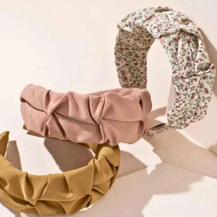 Rose Chiffon Headband - Kofi Kreations