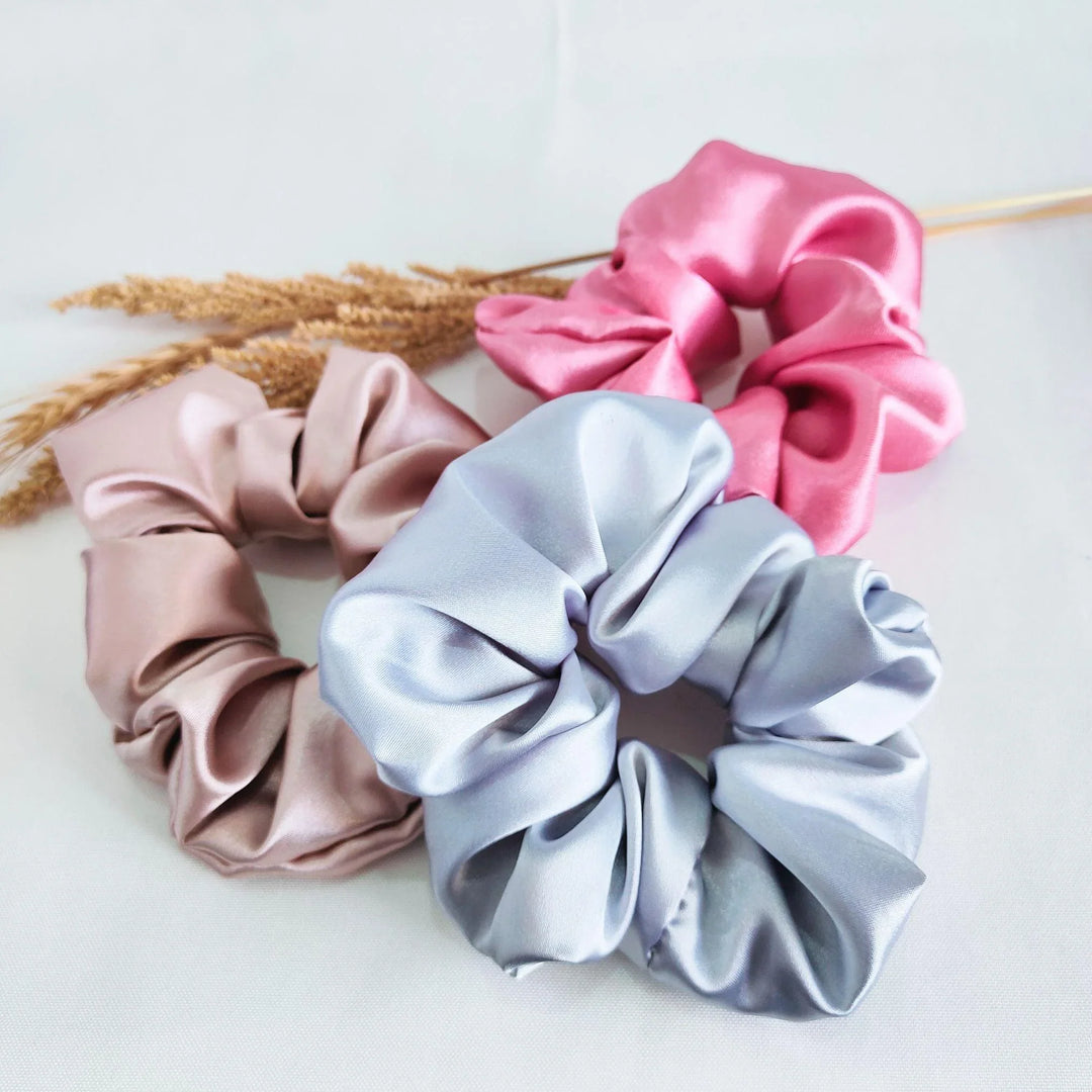 Satin Scrunchies - Kofi Kreations