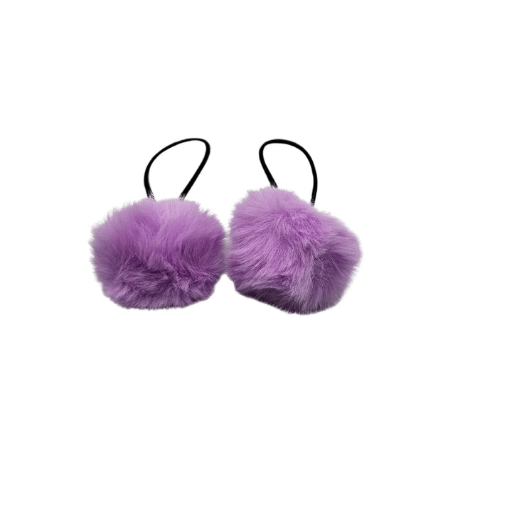 Small Pom Pom Hair Ties - Kofi Kreations