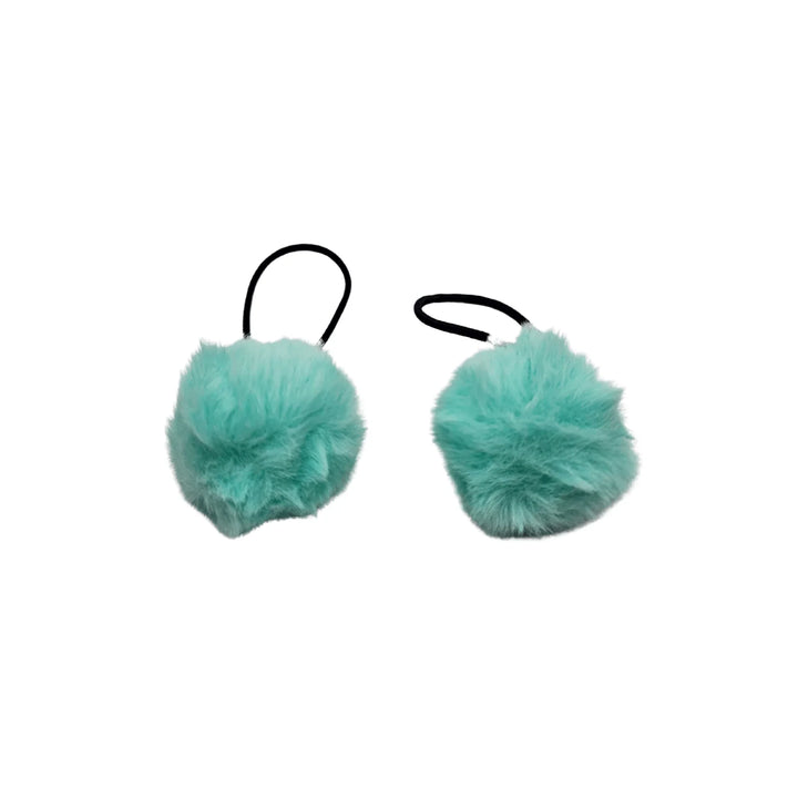 Small Pom Pom Hair Ties - Kofi Kreations