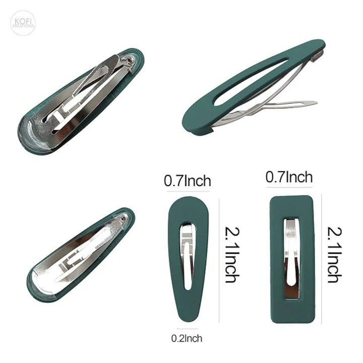 Snap Hair Clips - Kofi Kreations