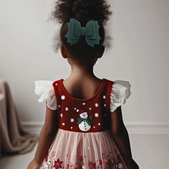 Green | Suede Hair Bow