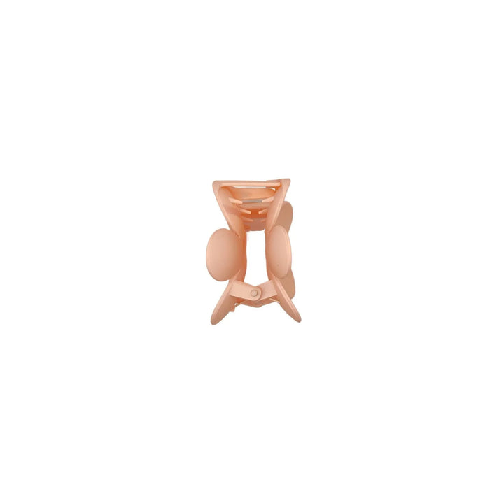 Tan Flower Hair Claw - Kofi Kreations