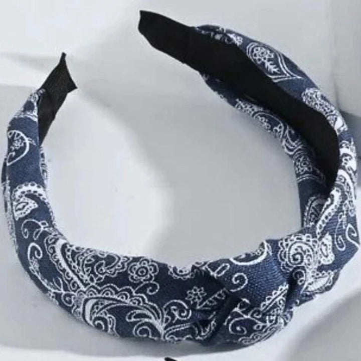 Vintage Denim Headband - Kofi Kreations