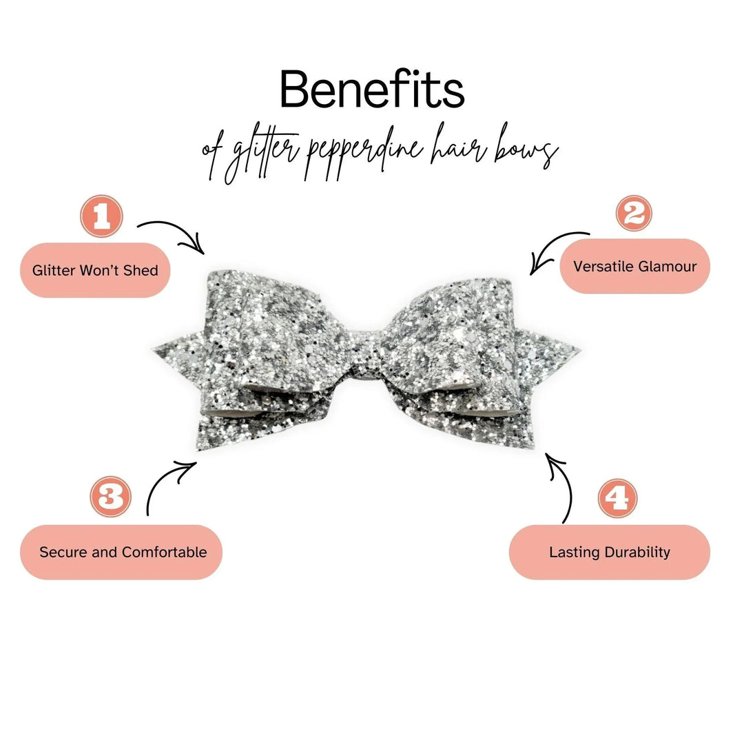 Watermelon Pepperdine Hair Bow - Kofi Kreations