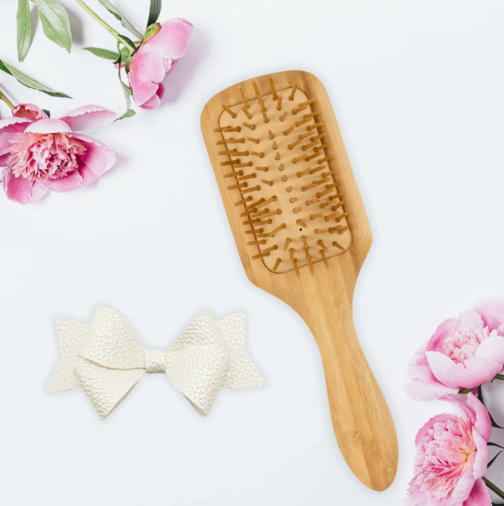 White Persephone Hair Bow - Kofi Kreations