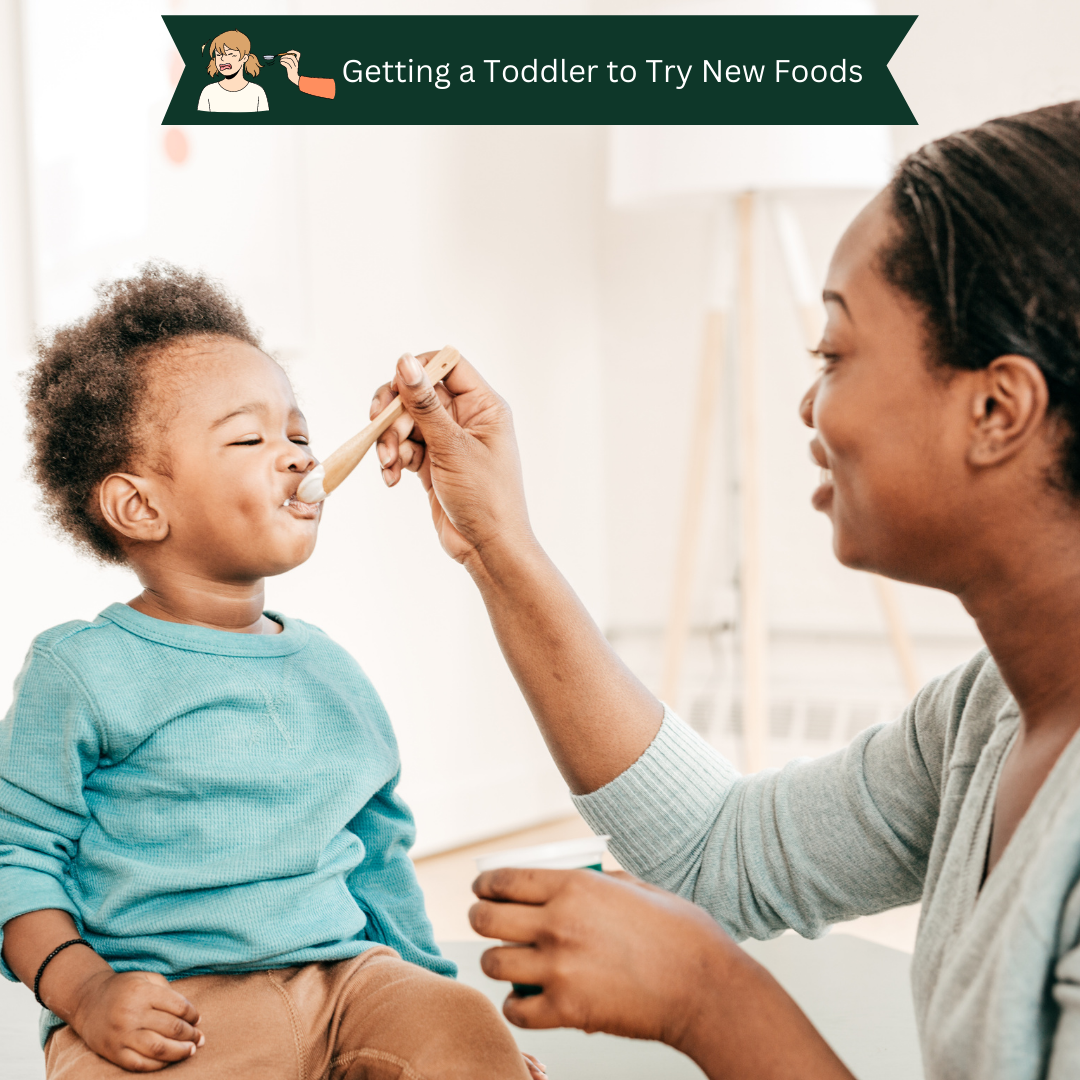 Getting a Toddler to Try New Foods - Kofi Kreations