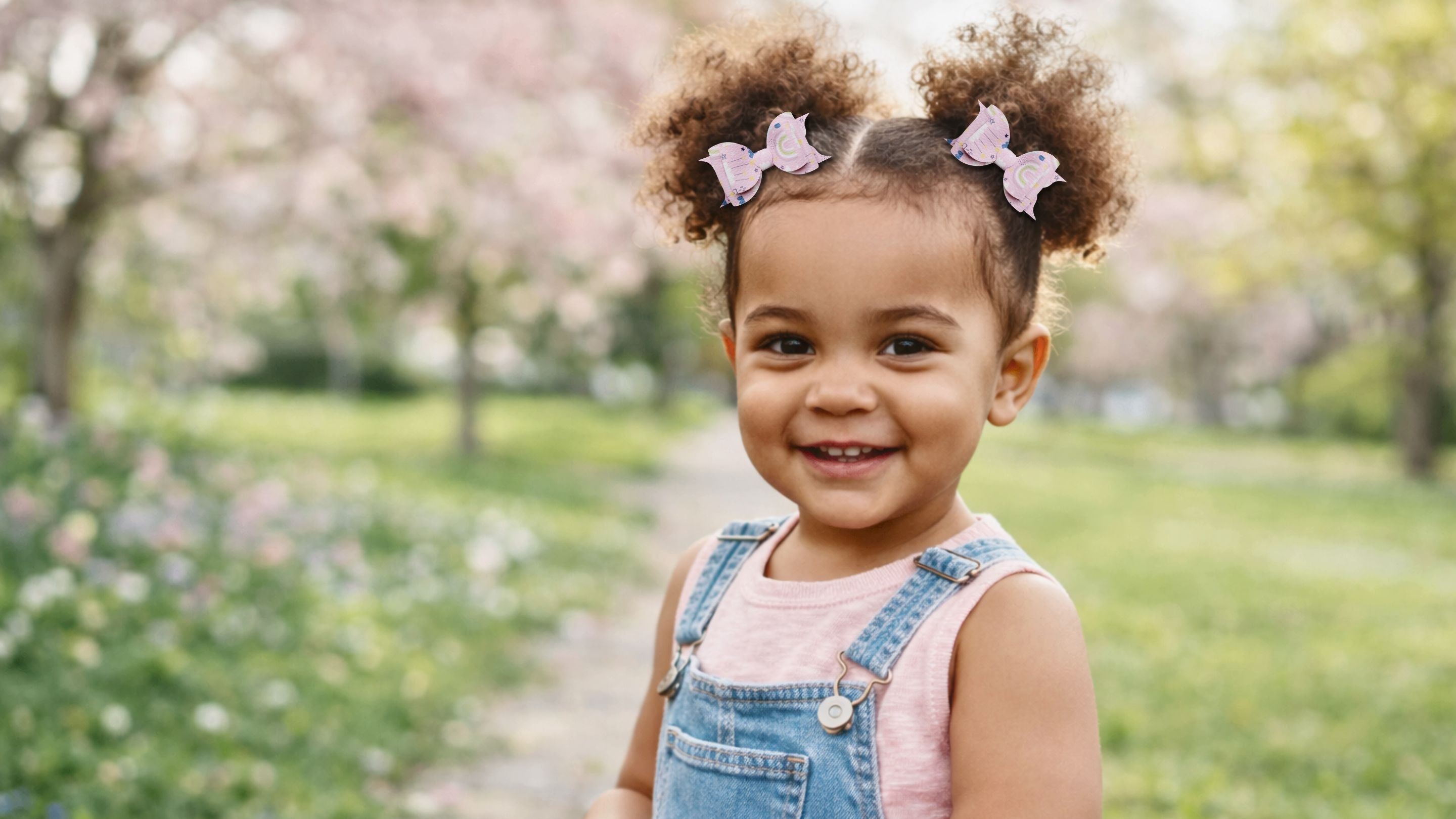 Ella Faux Leather Hair Bows