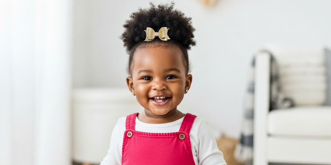 Glitter Hair Bows - Kofi Kreations