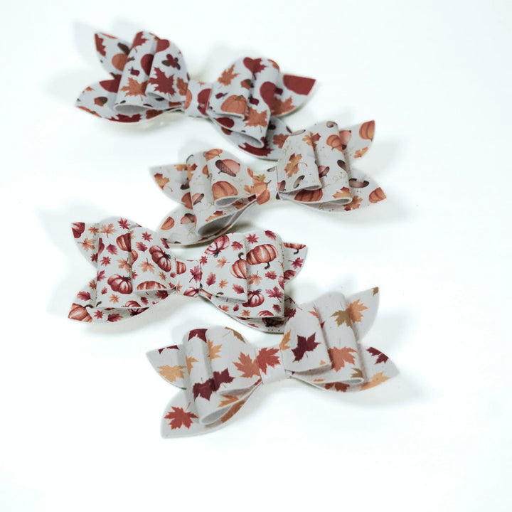 Luna | Country Fair Faux Leather Bows