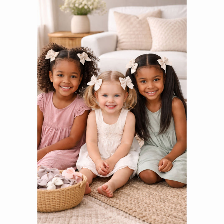 Pink | Pigtail Hair Bows