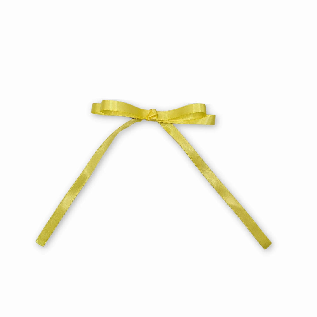 Long Tailed Ribbons Satin | Long Tail Ribbon Hair Bow – Kofi Kreations
