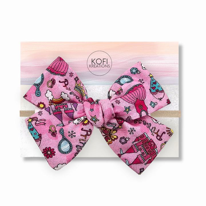 Audrey - Glamor Fun Hand-Tied Hair Bow