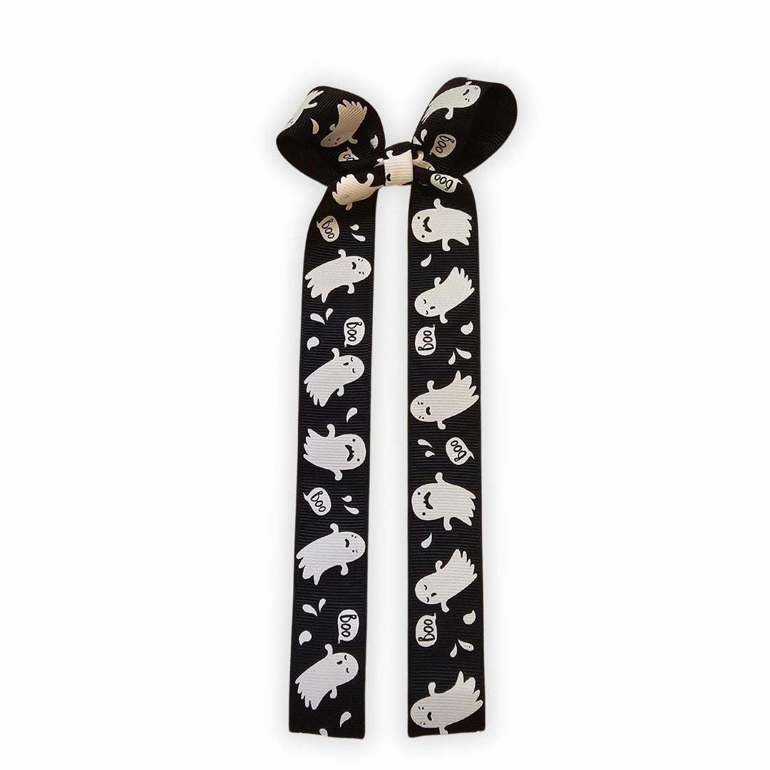 Spooky Boo | Ribbon Hair Bow