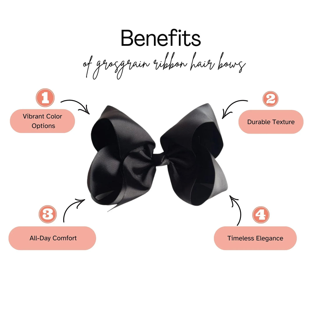 Jingle All The Way Ribbon Hair Bow