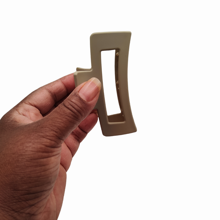 Coffee Box | Hair Claw Clip