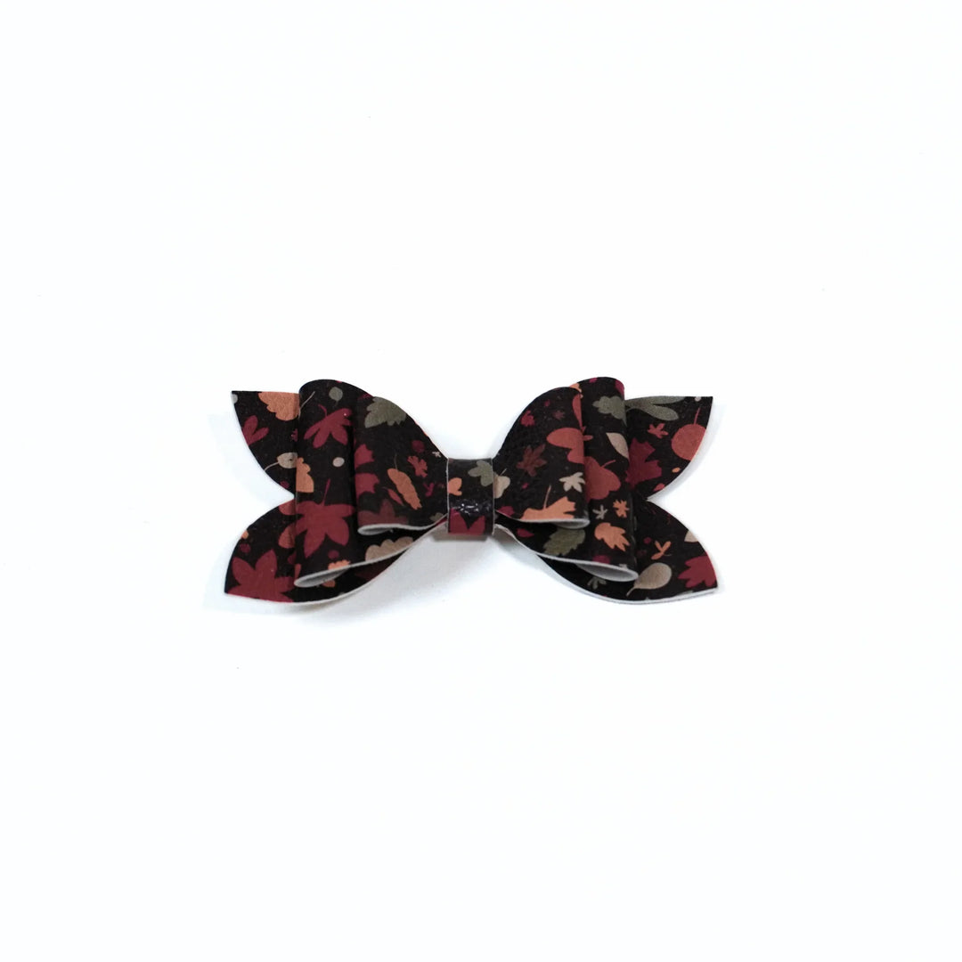 Luna | Northwoods Faux Leather Bows