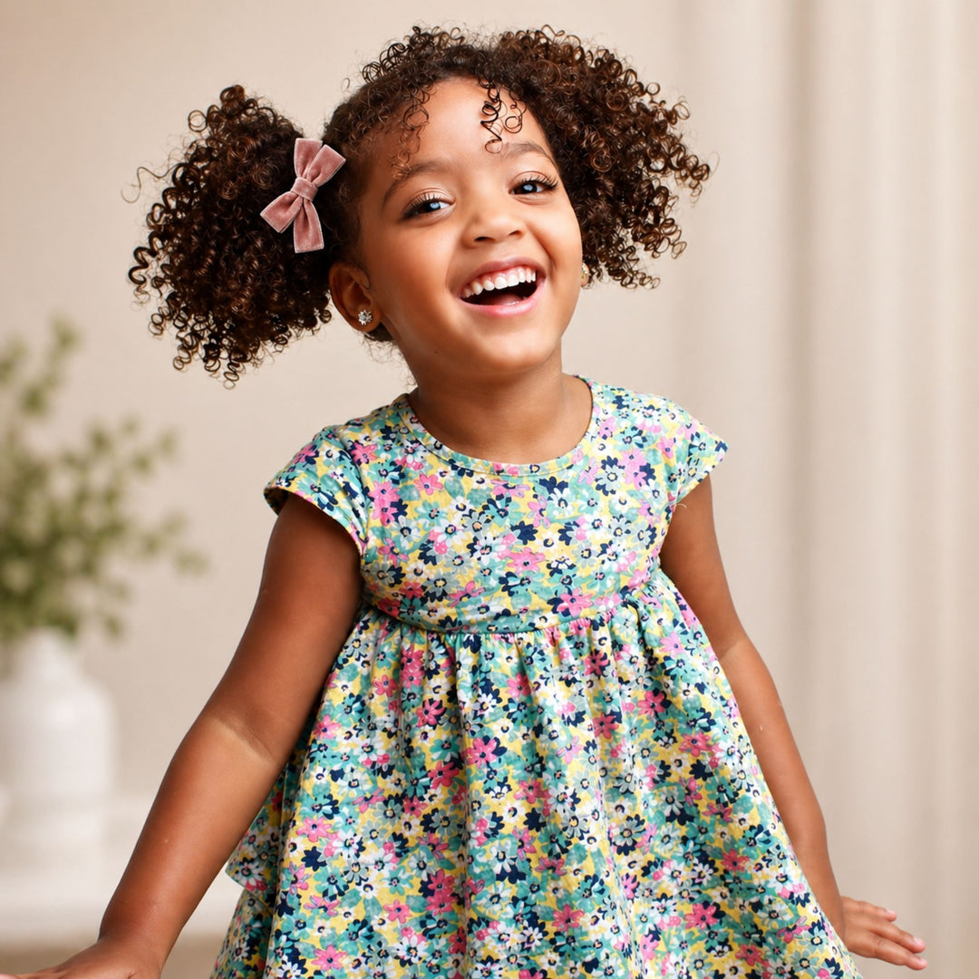 Small Velvet | Pigtail Hair Bows