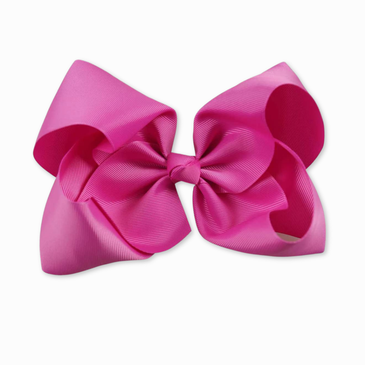 Magenta Pink | Grosgrain Ribbon Hair Bow