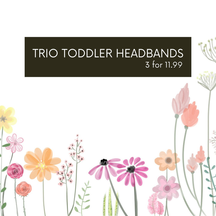 Trio Toddler Headband Grab Bag