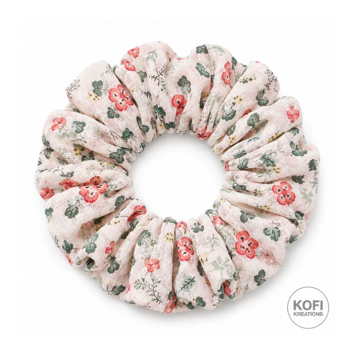 April | Chiffon Scrunchie
