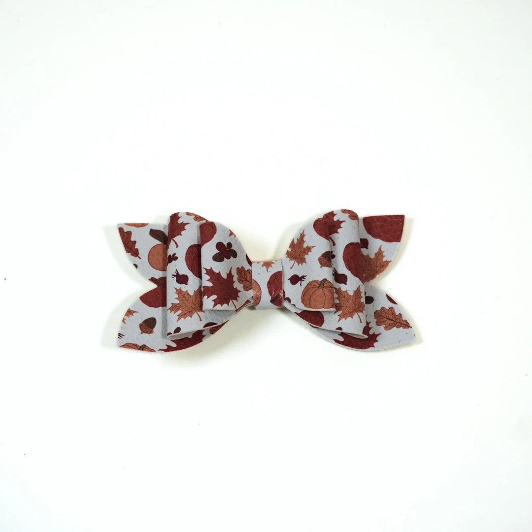 Luna | Country Fair Faux Leather Bows