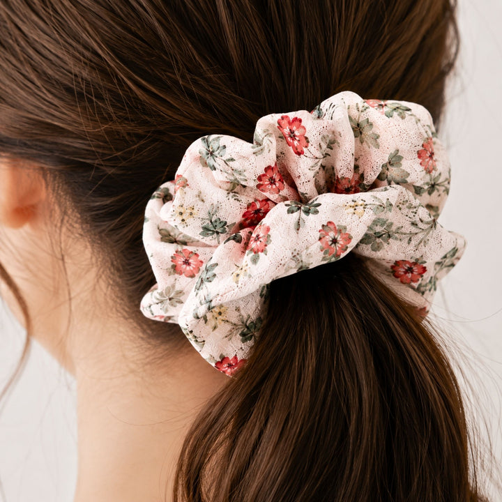 April | Chiffon Scrunchie