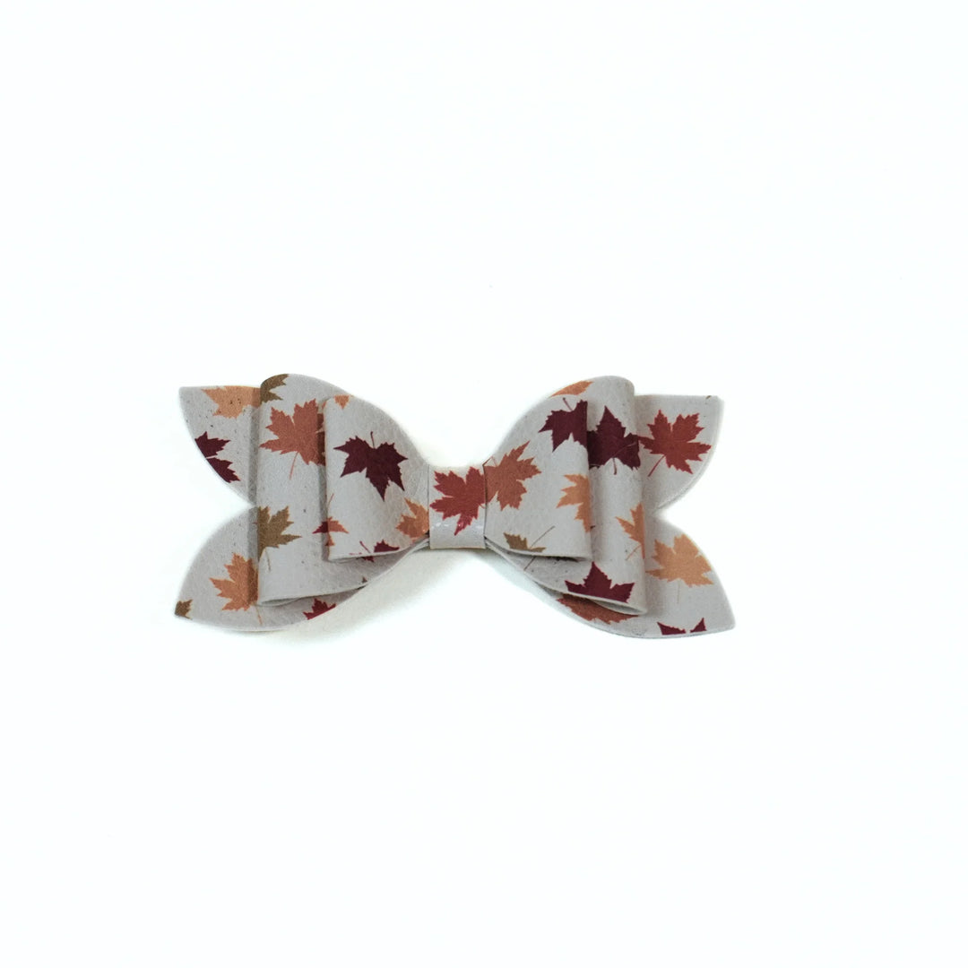 Luna | Country Fair Faux Leather Bows