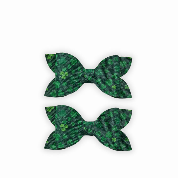 Celtic Spirit Faux Leather Hair Bows