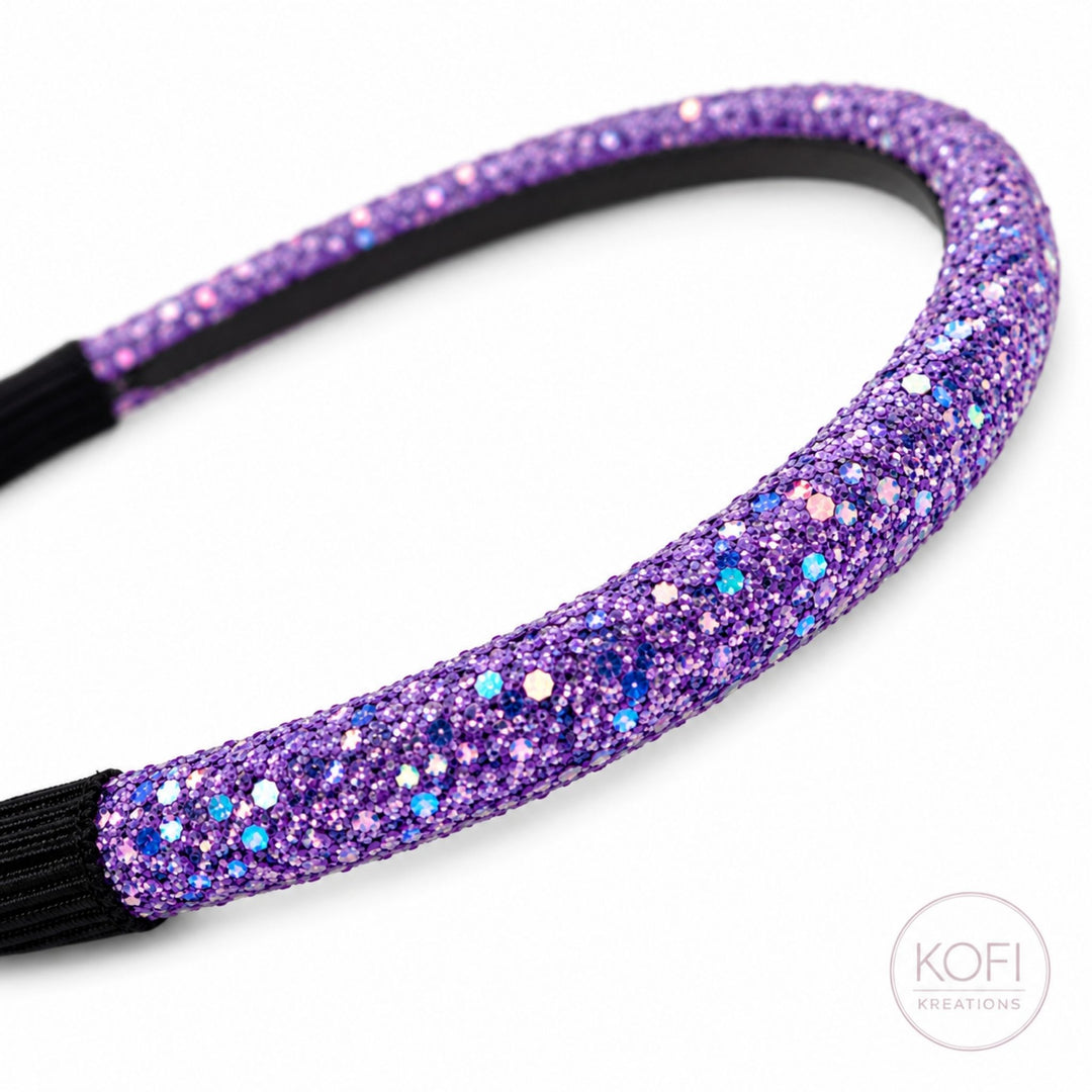 Purple | Glitter Headband
