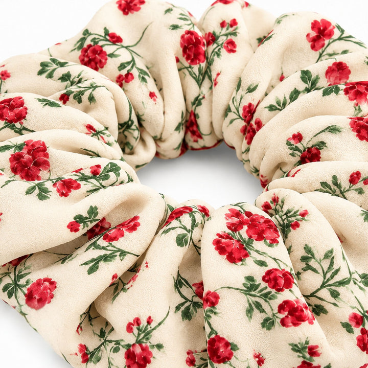Rose | Chiffon Scrunchie