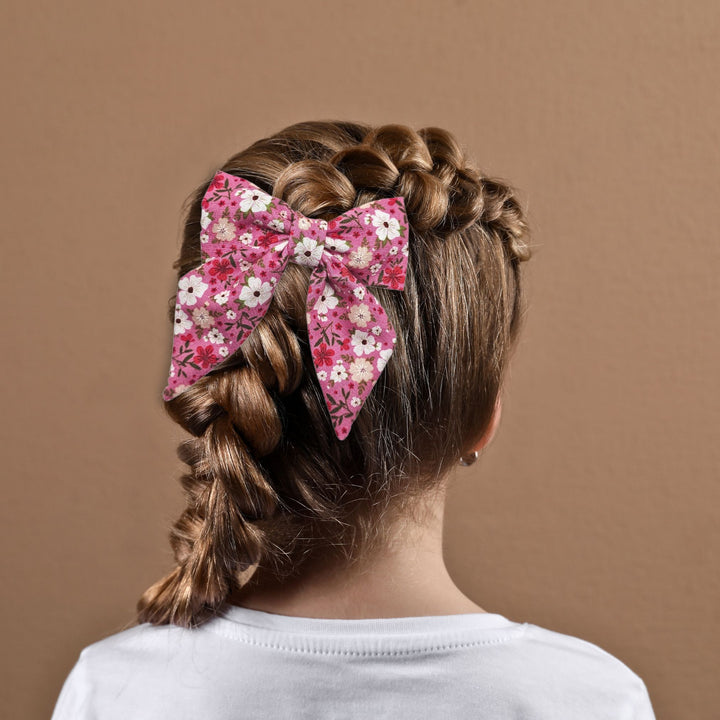 Blush Petals | Sailor Hair Bow