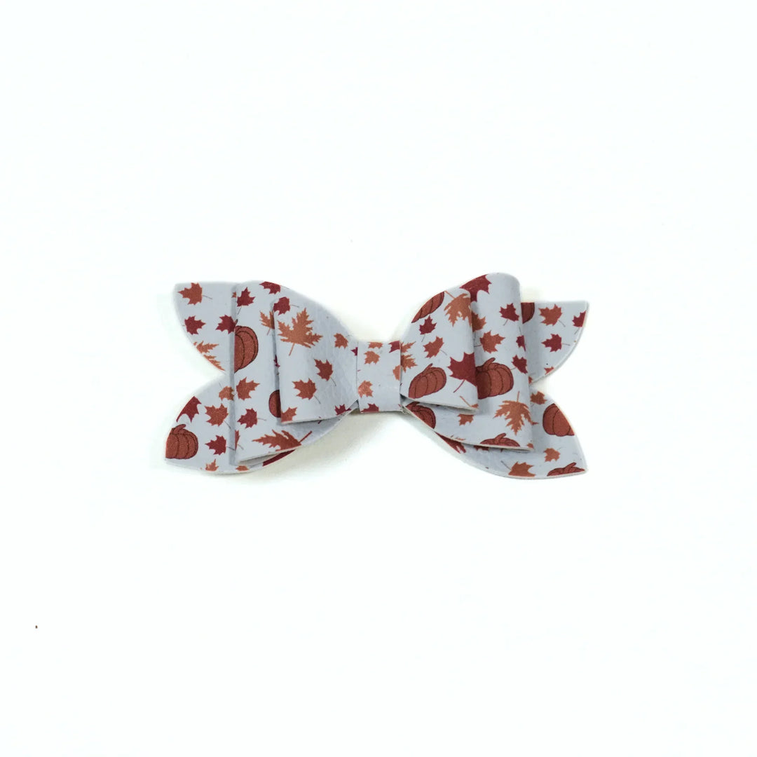 Luna | Country Fair Faux Leather Bows